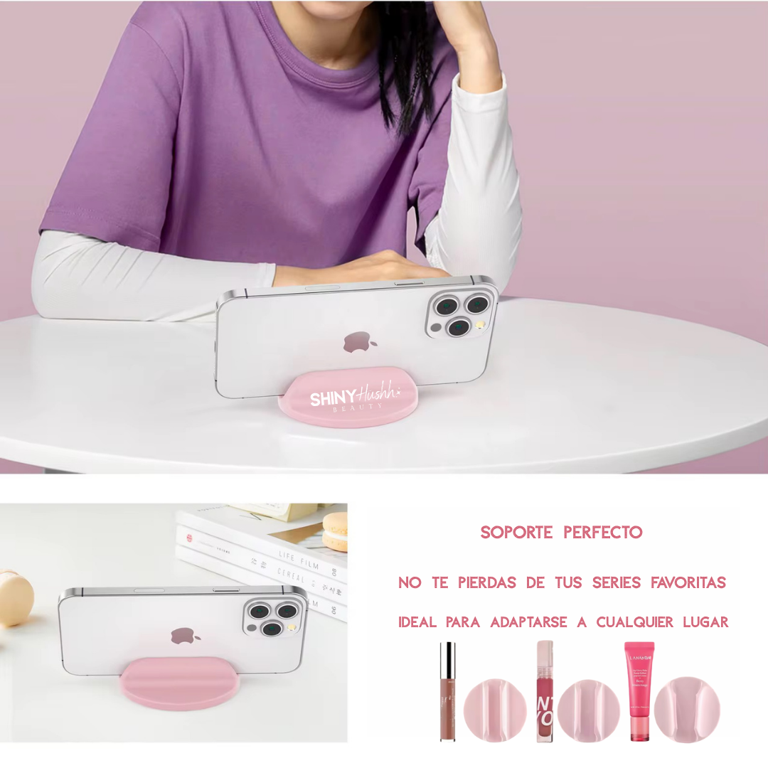Soporte Magnético con Espejo para Labial – 3 Tamaños