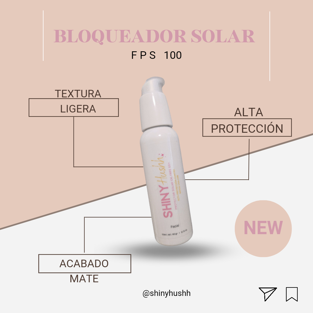 Bloqueador Solar Facial FPS 100